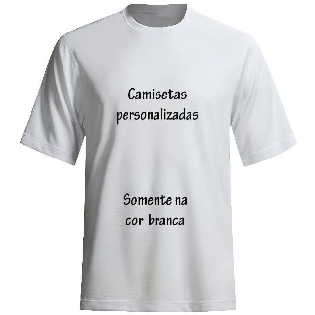 Camiseta personalizada