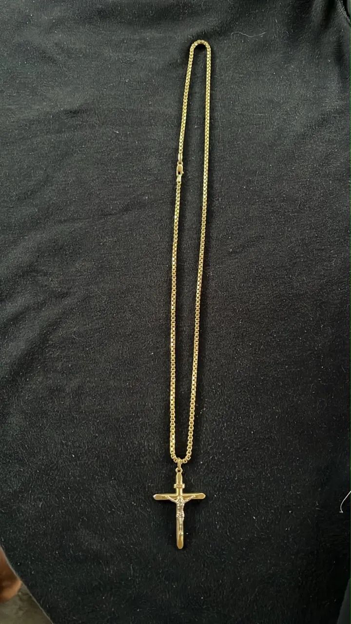cordão de ouro e pigente de ouro  - Foto 2