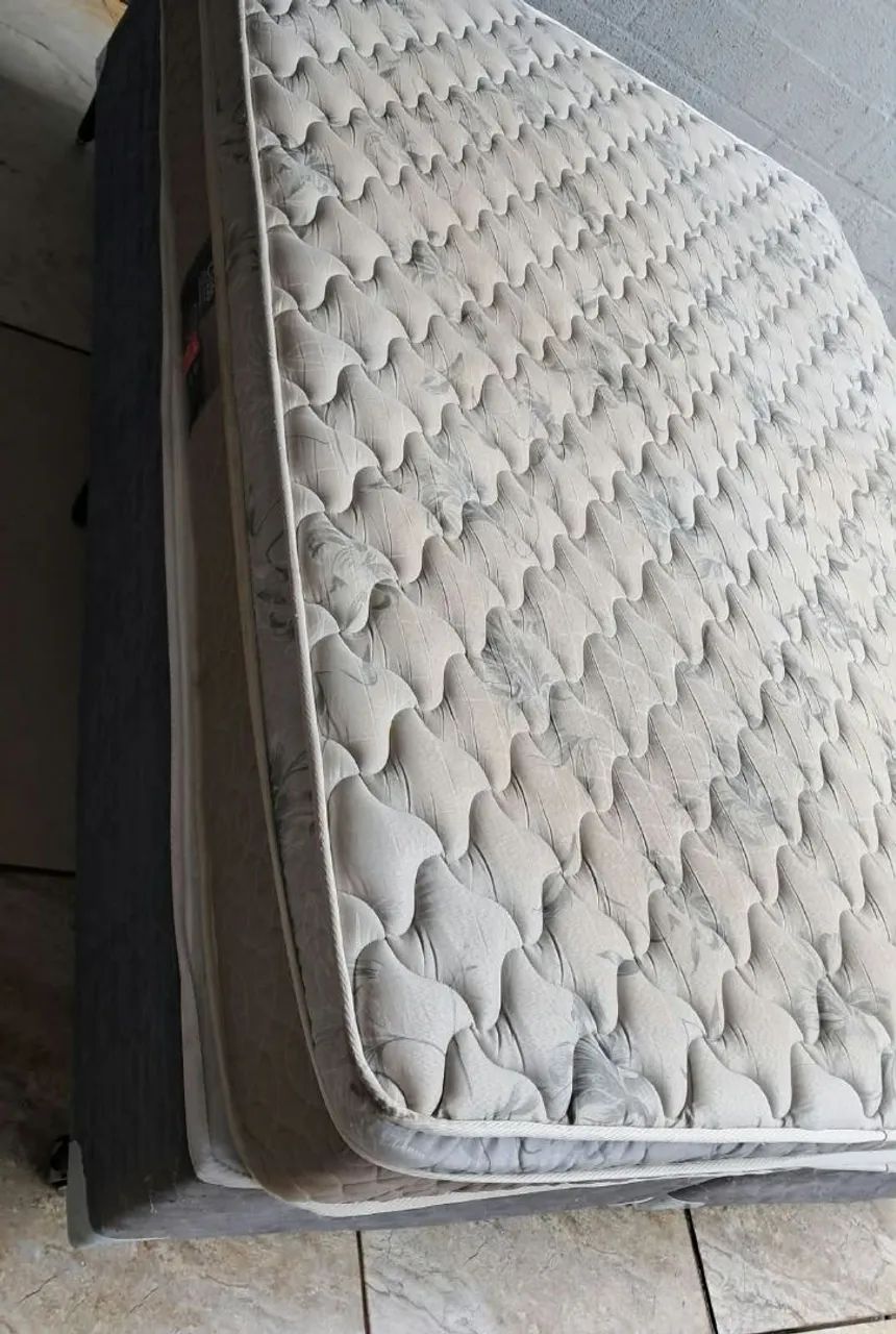 Cama queen com colchão castor - Entrego Hoje 