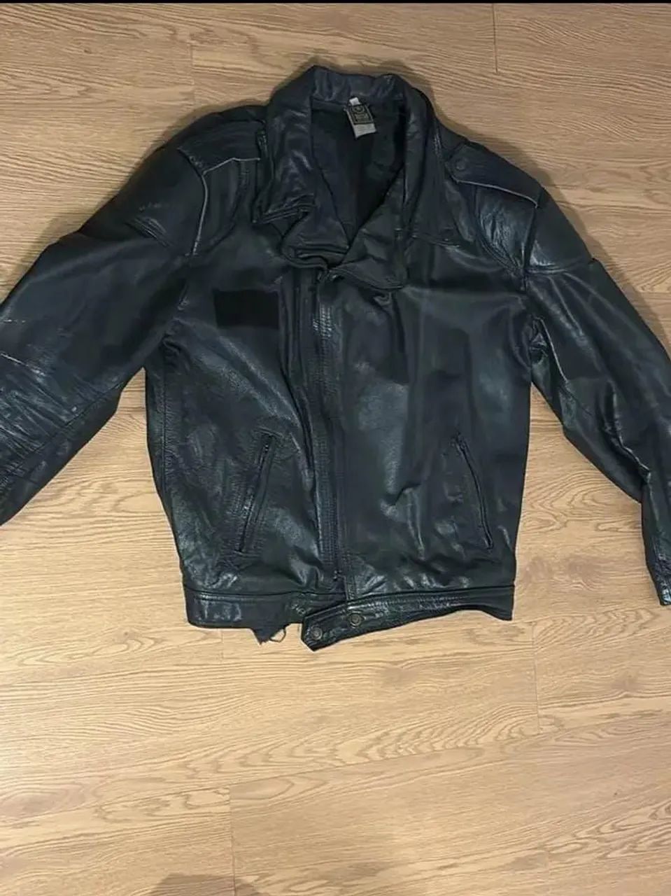 Jaqueta de Couro Militar Negocio Preço  