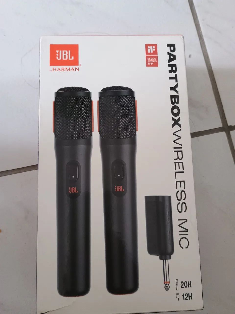 Microfone duplo JBL 403953793075793920