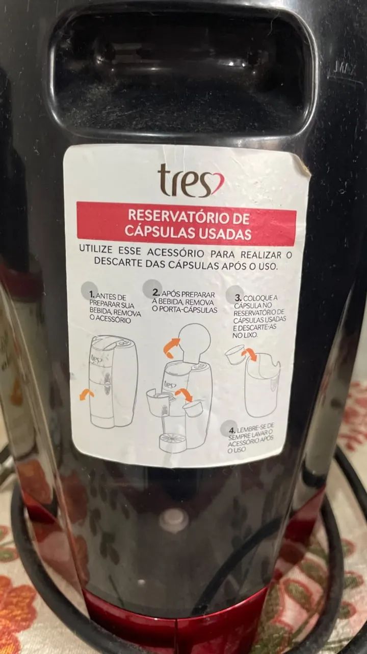 Cafeteira de Capsulas 3 Corações  - Foto 3