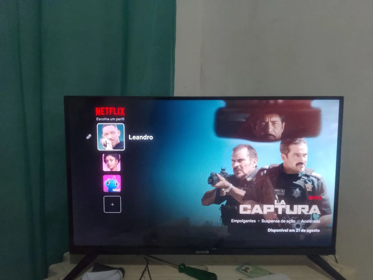 Tv Aiwa 43 nova