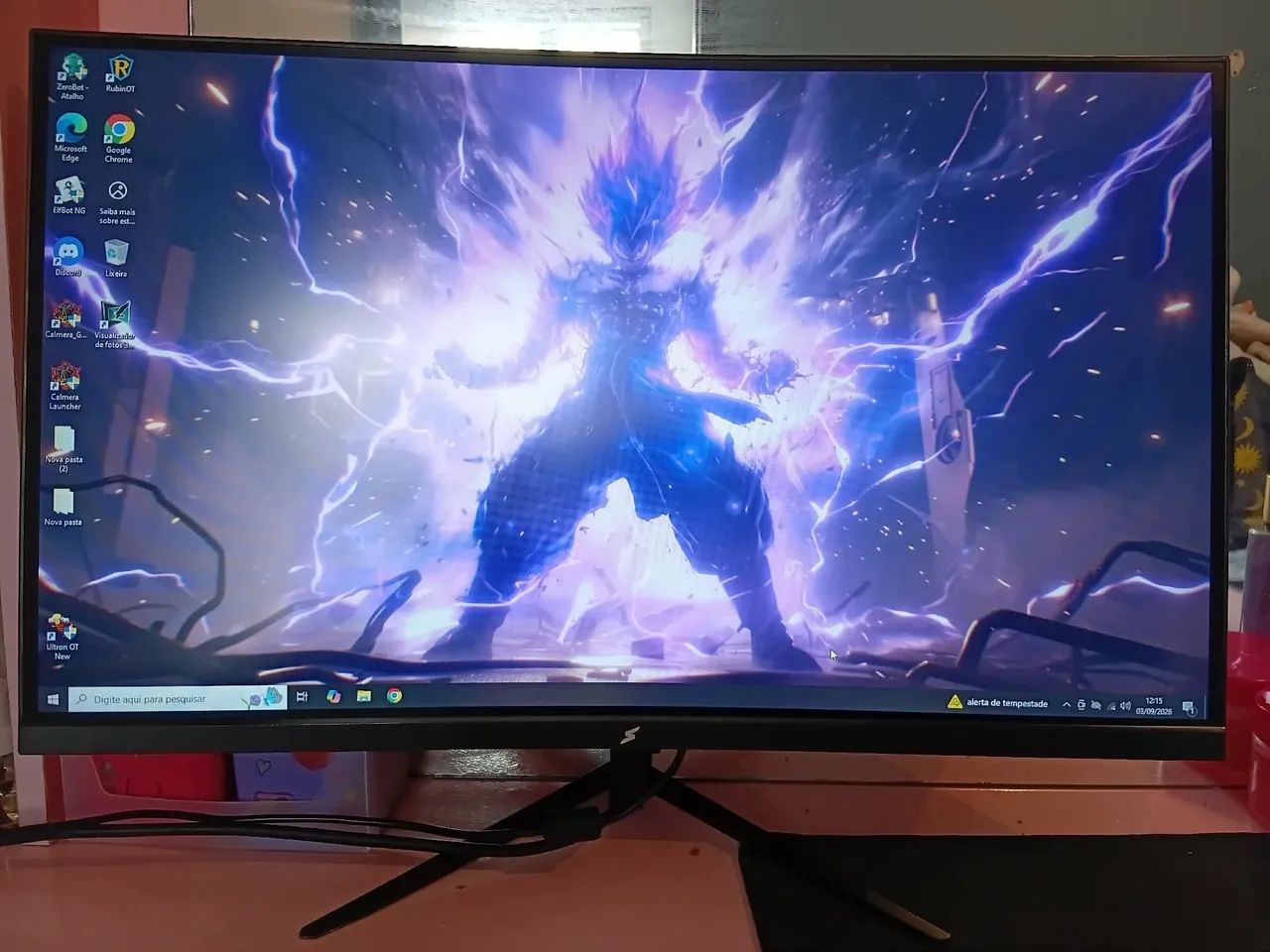 Monitor  superframe 180hz curva 24  - Foto 4
