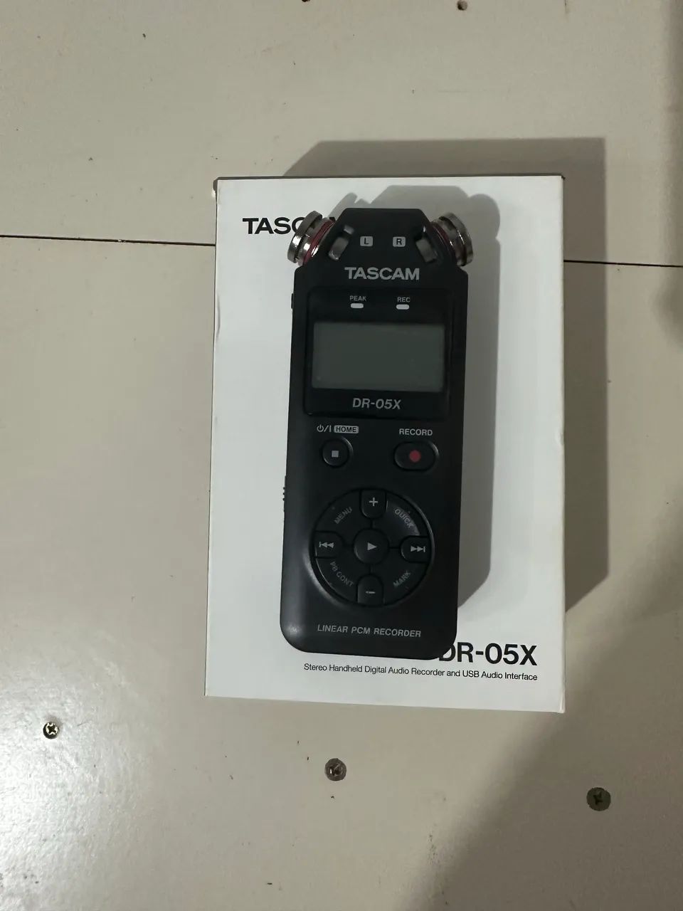Gravador Tascam DR-05x