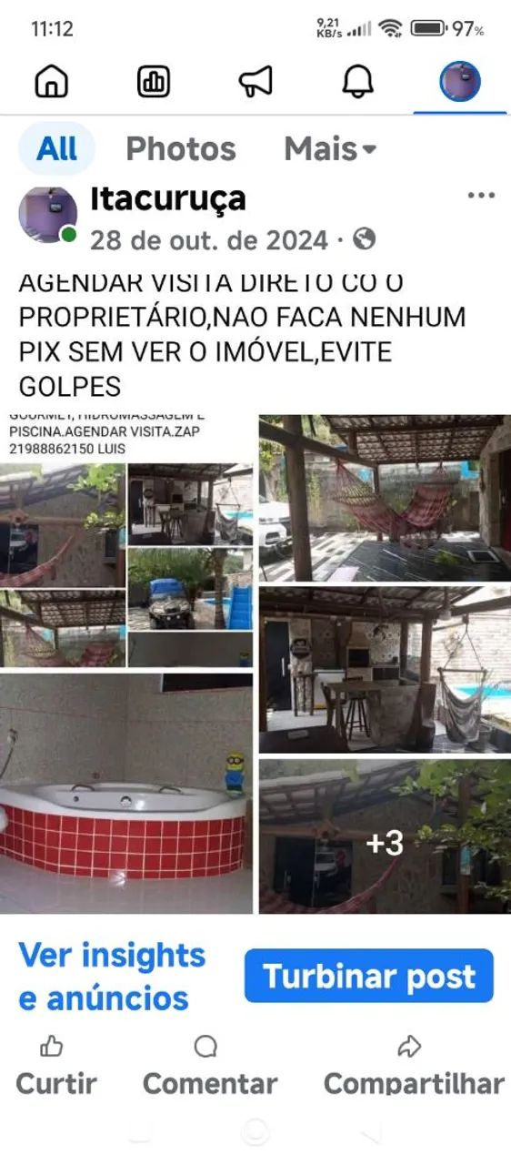 CASA EM ITACURUÇÁ  - Foto 3