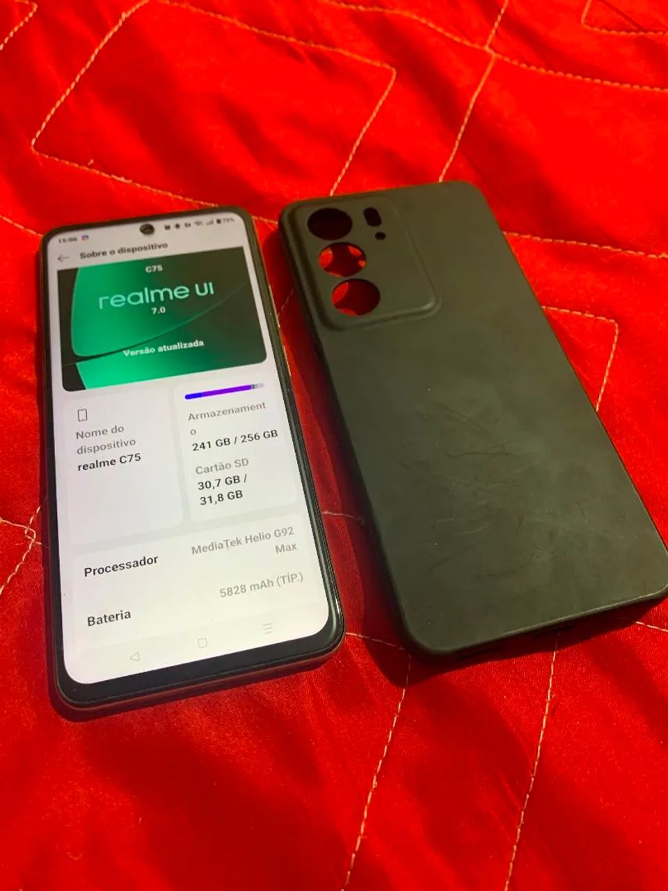 Realme c 75 semi novo  - Foto 5