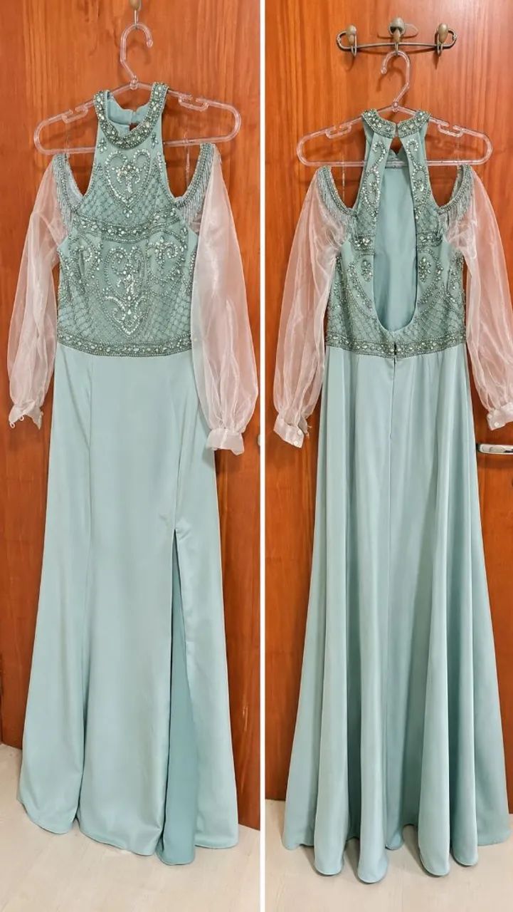 Vestido de Festa Bordado Dolps - Foto 2