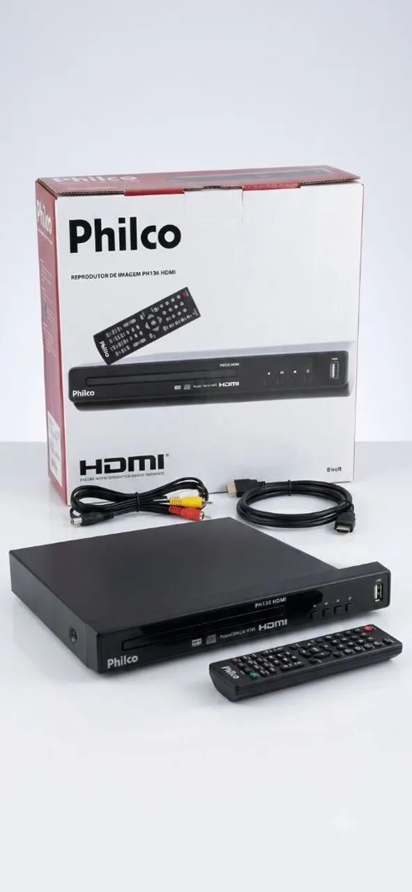 DVD reprodutor de imagem- PHILCO PH136 HDMI