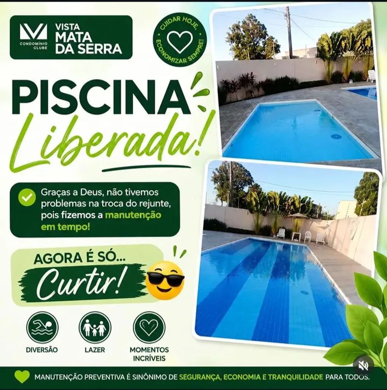 Quarto em condomínio fechado 
