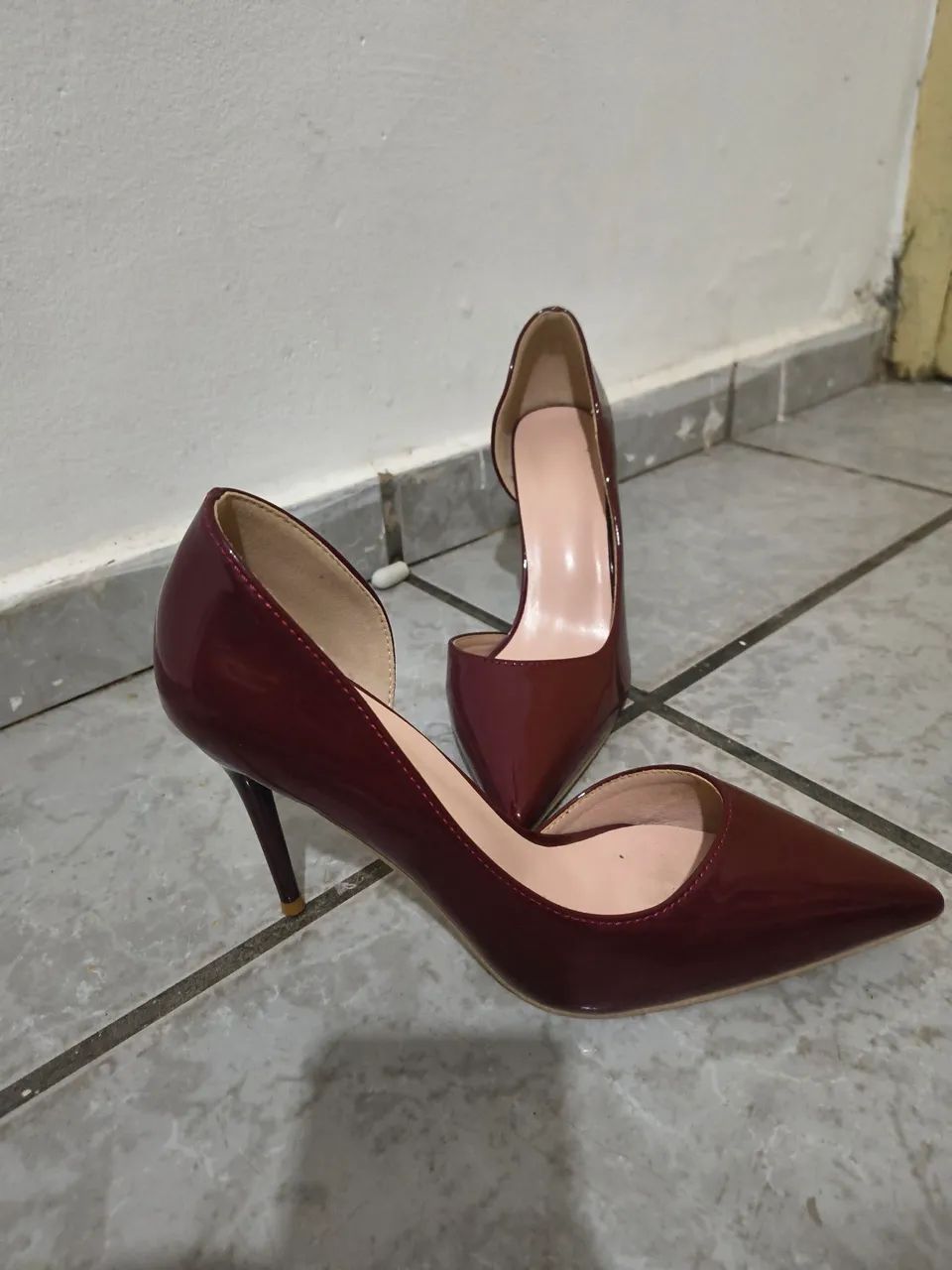 Scarpin Vinho - Foto 2