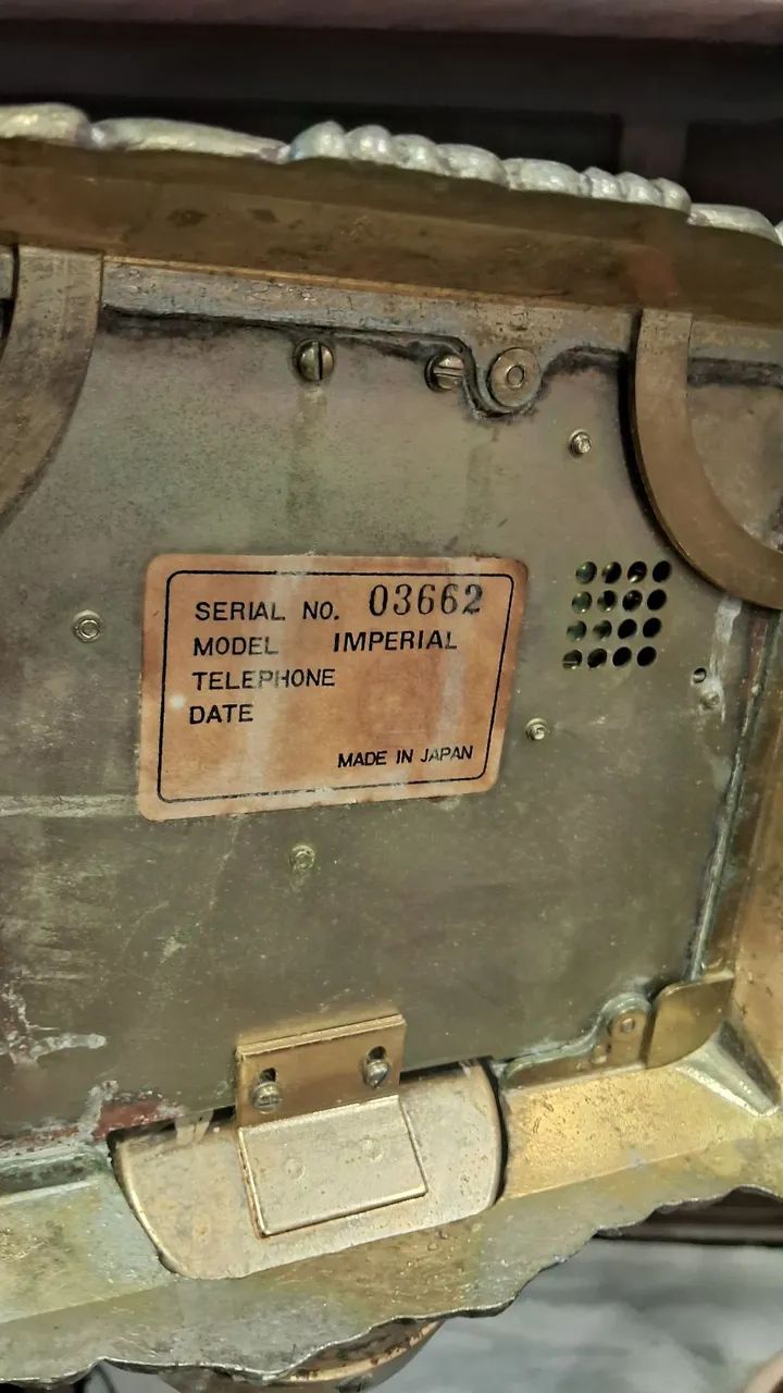 Telefone fixo Japonês belíssima peça  - Foto 2