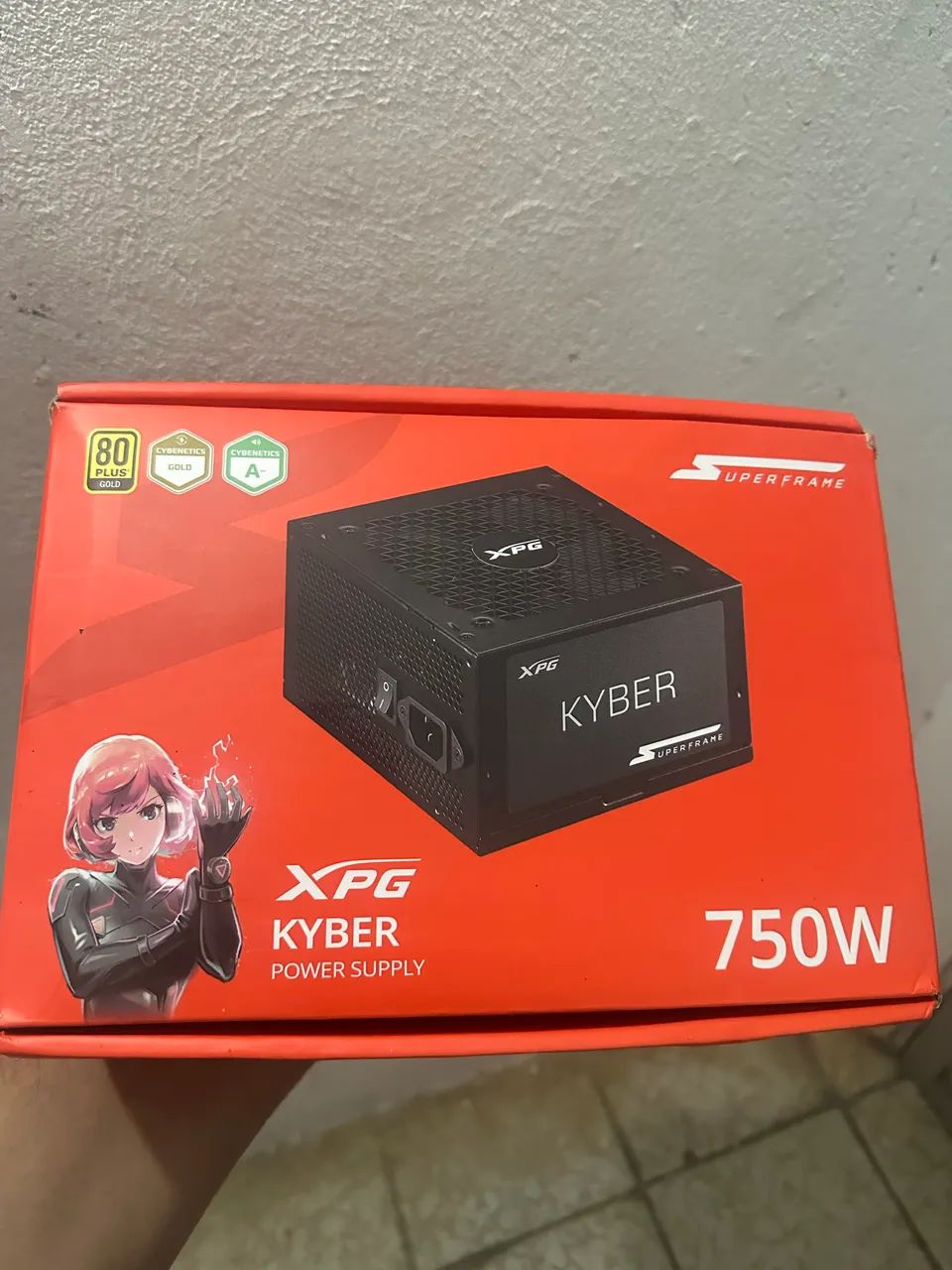 Fonte Xpg de 750w 80plus Gold 