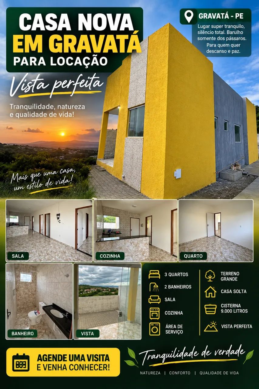 Casa do sossego em Gravata 