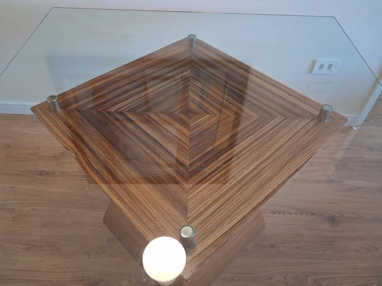 MESA DE JANTAR EM ZEBRANO - Foto 2