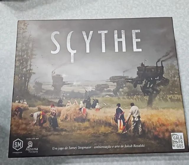 Scythe + Mapa Modular + Moedas de Metal + Mapa Modular