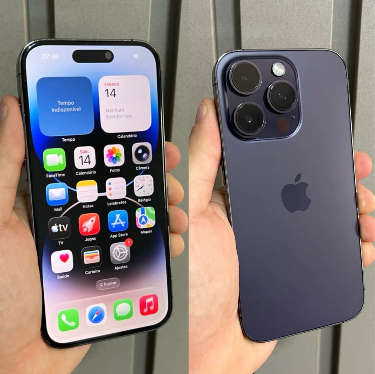 iPhone 14 Pro 256GB Roxo Profundo (Todo Original)