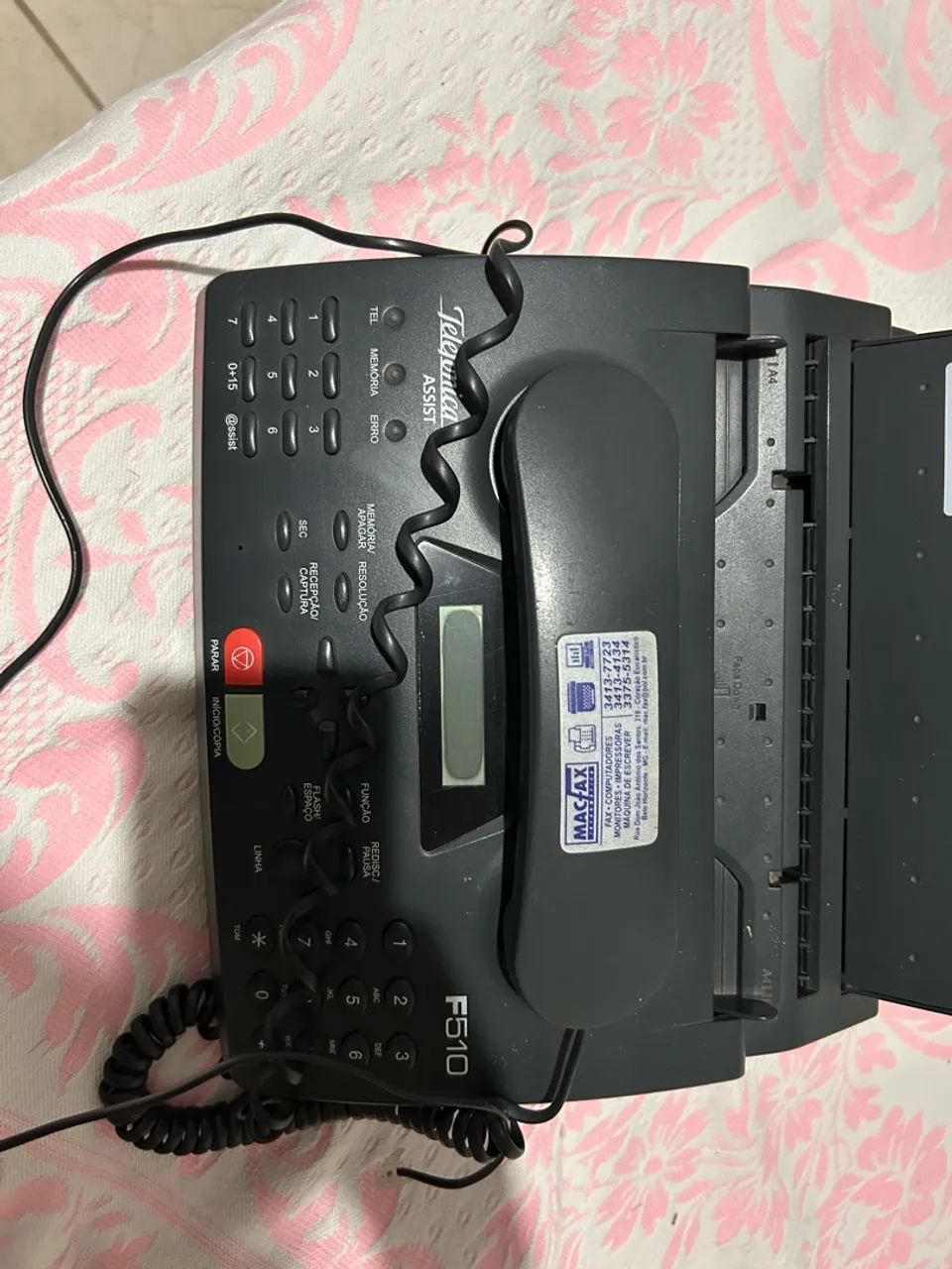 Fax telefônica assist  - Foto 3