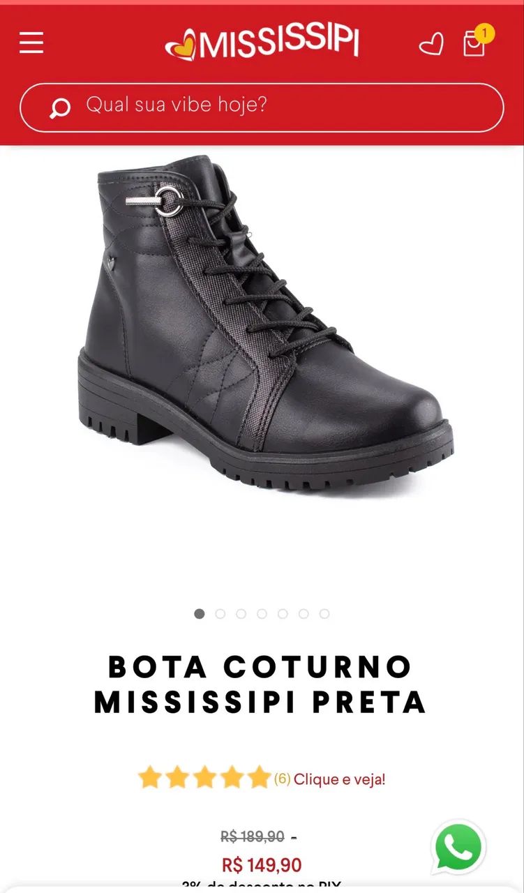 Bota infantil feminina  - Foto 5
