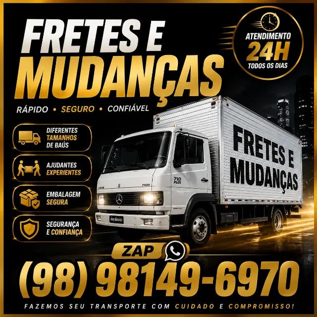Frete e Mudanças com Pontualidade e Atenção - Fretes 