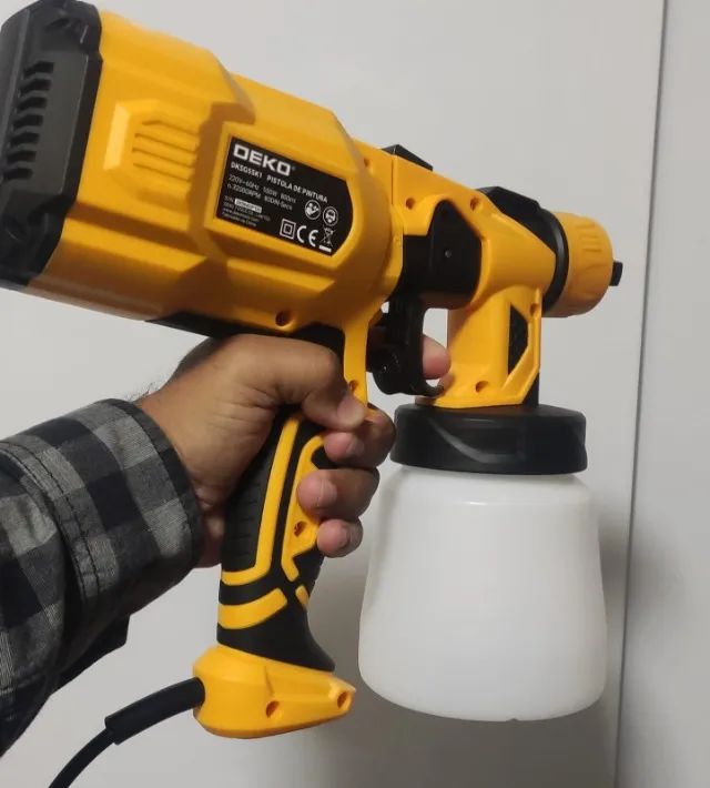 Pistola De Pintura E Pulverizador Deko 550w