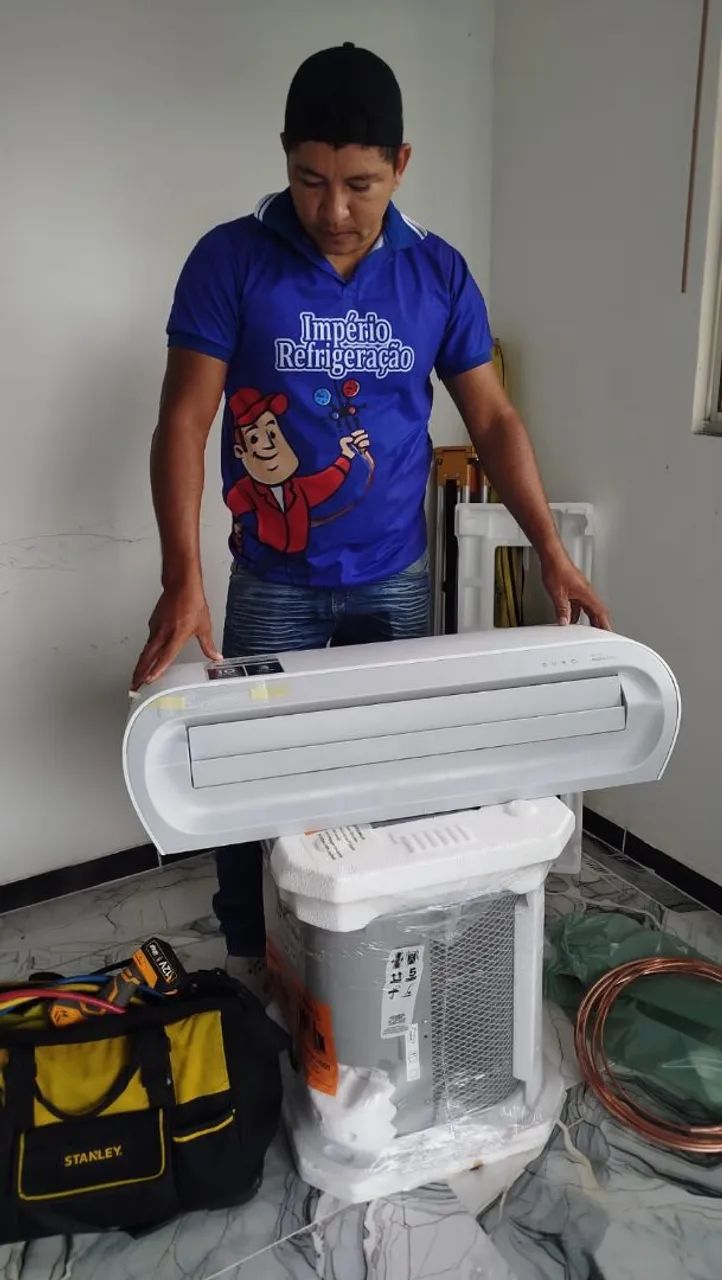 Trabalho com instalação de ar-condicionado  - Foto 5