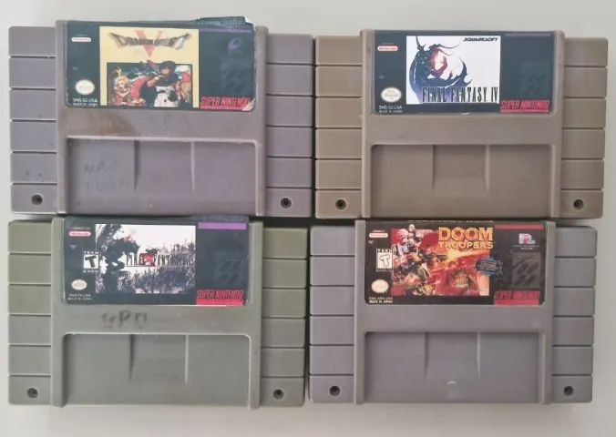Fitas para Super Nintendo