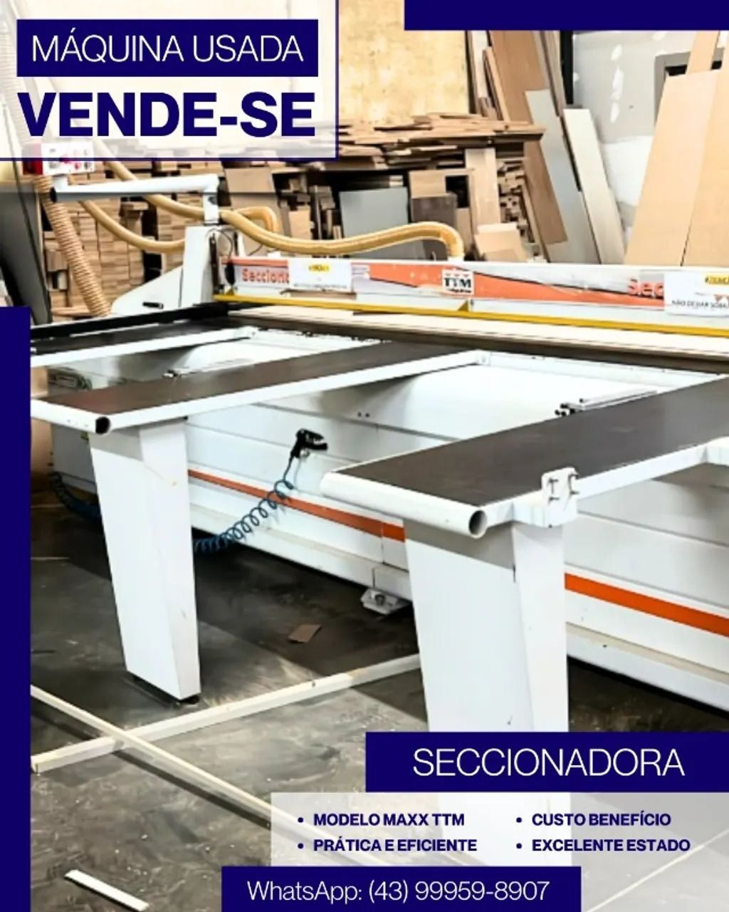 Máquinas usadas para marcenaria! - Foto 2
