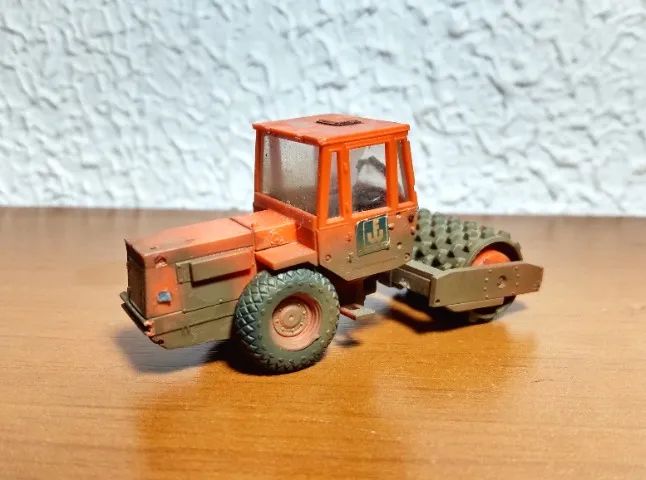 Miniatura de rolo compactador 1/87 HO - Foto 3