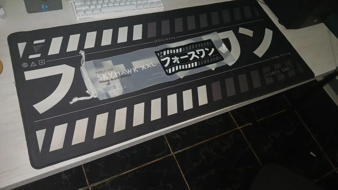 Mousepad SkyHawk Force One Preto