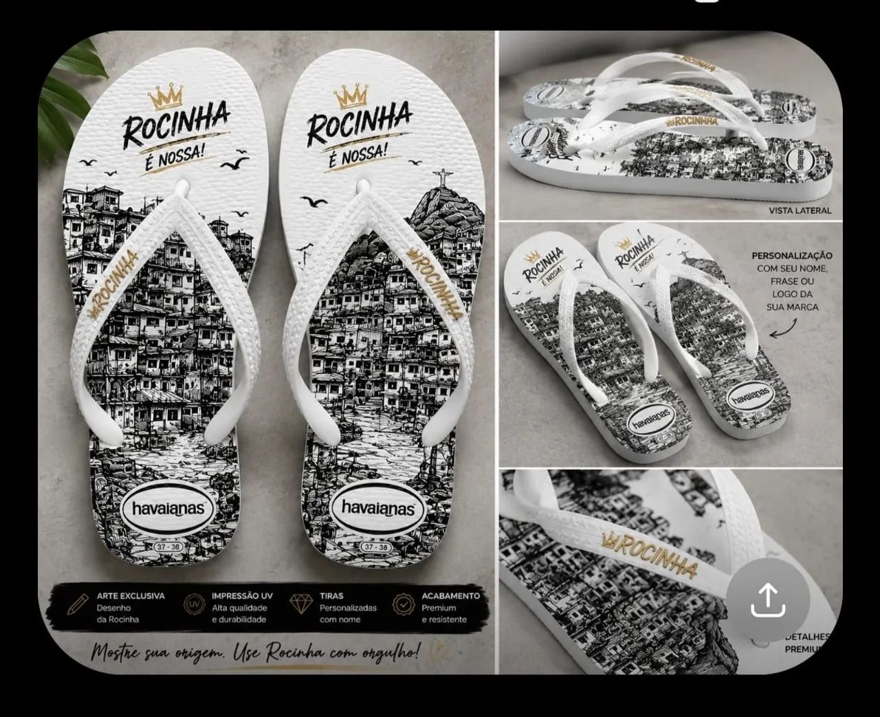 Chinelo personalizado - Foto 3