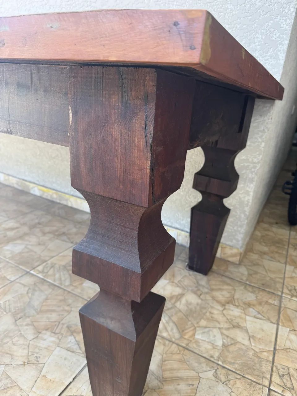Mesa em peroba e imbuia  - Foto 2
