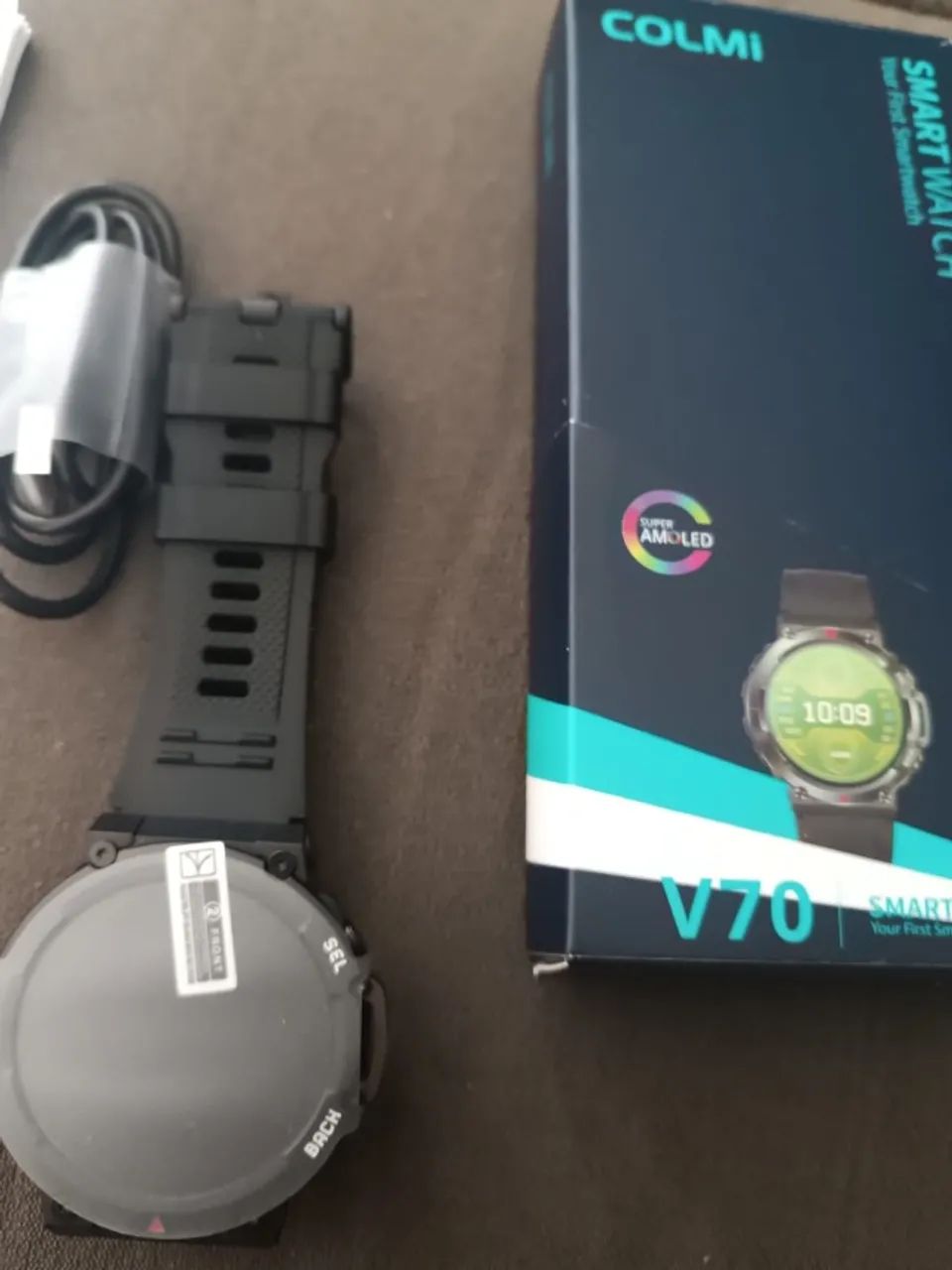 Smartwatch Colmi V70 com Película aplicada + 1 Película de Brinde - Foto 3