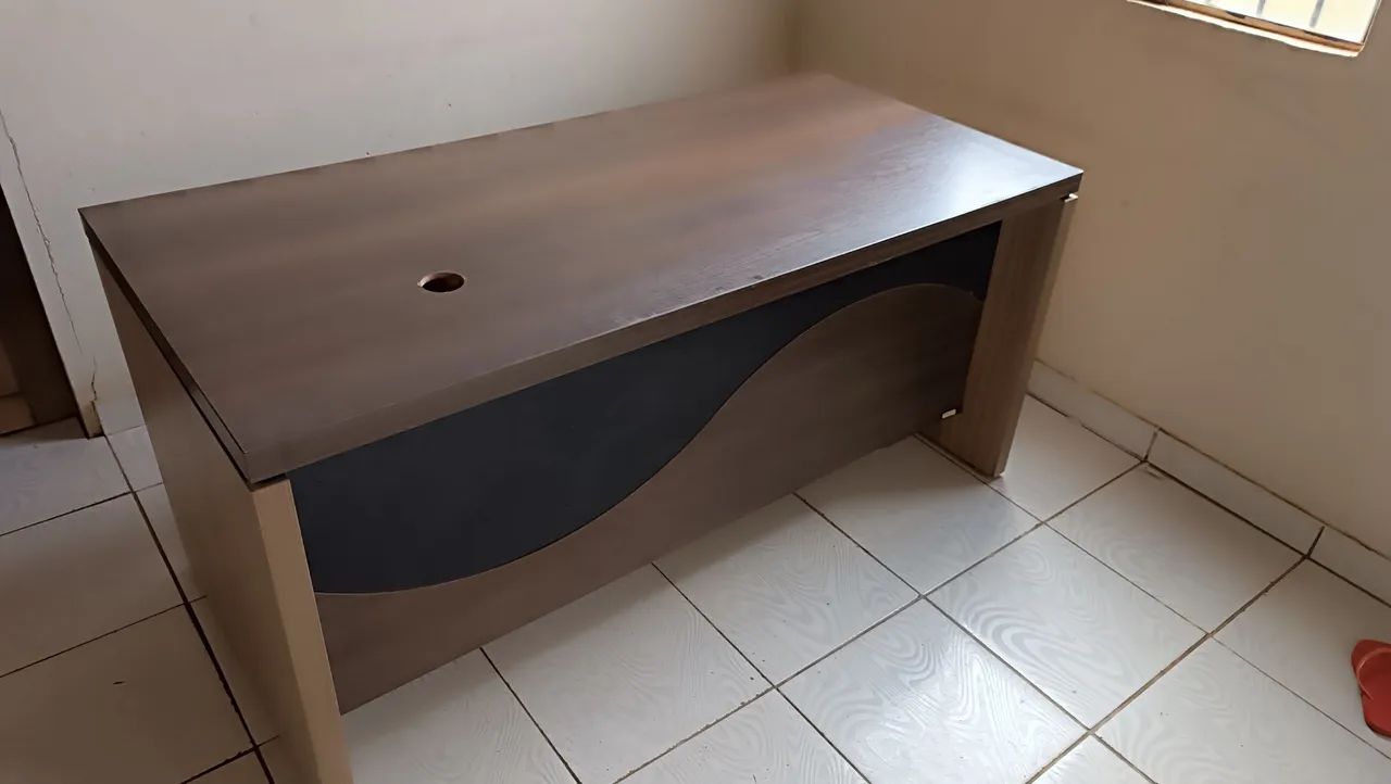 Mesa presidencial de escritório  - Foto 3