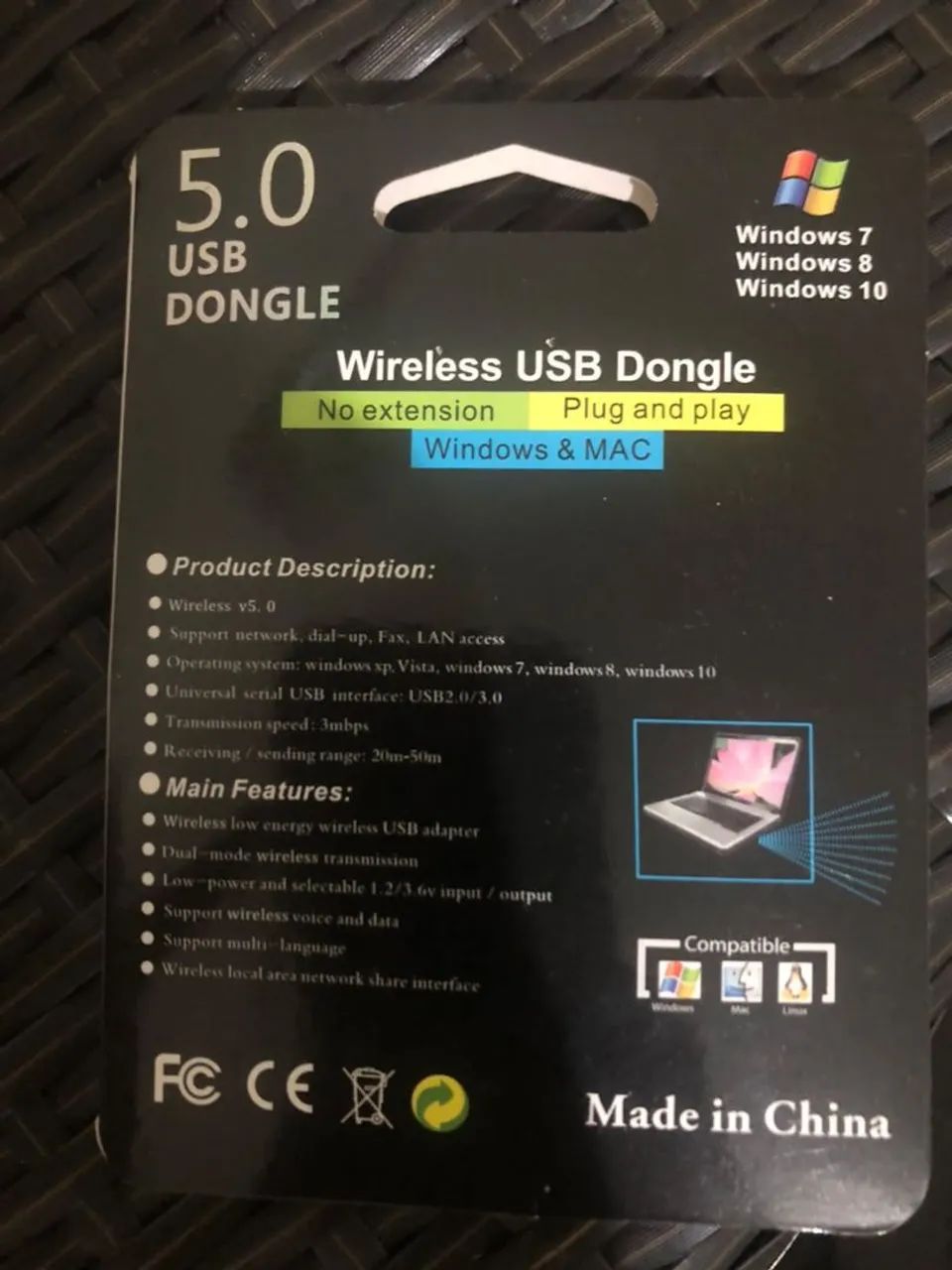 Adaptador Bluetooth 5.0 - Foto 3