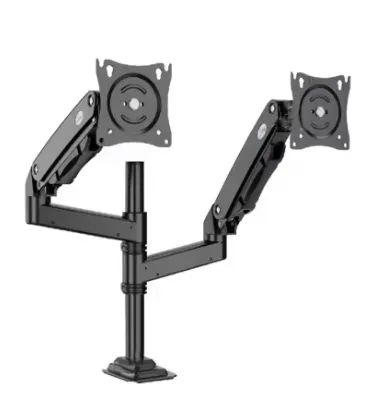 Suporte P/ 2 Monitores 17 A 27 Polegadas Com Pistão Gás Vesa - Foto 3