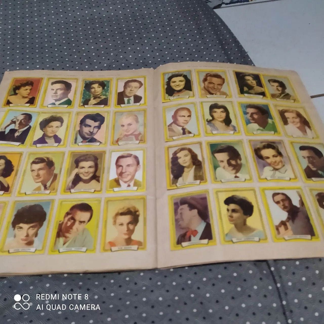 Álbum de Figurinhas Ídolos da Tela 1958 - Foto 3