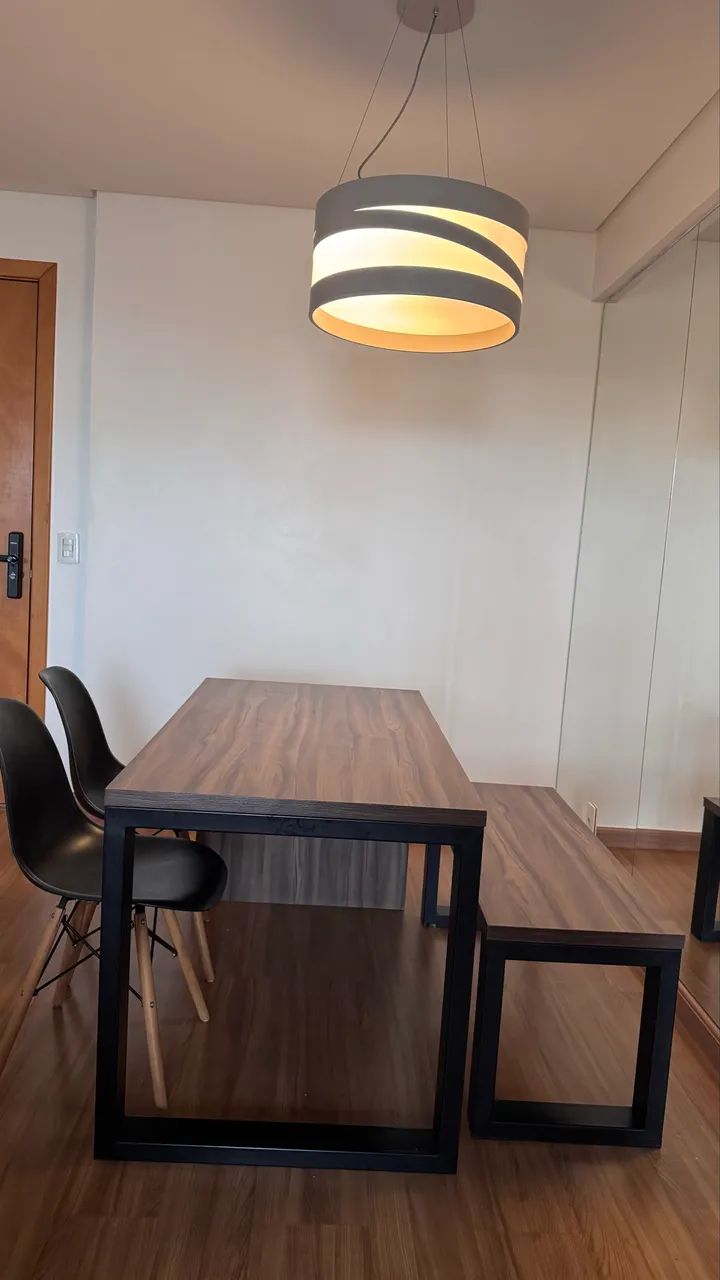 Mesa design moderno + cadeiras + banco  - Foto 2