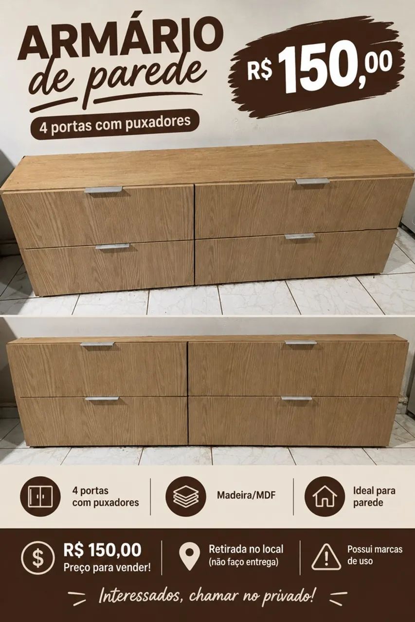 Armário de parede
