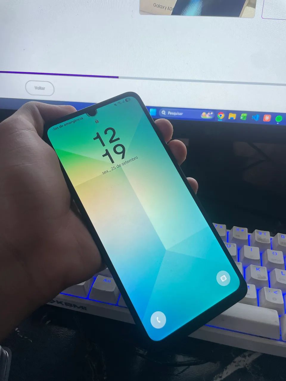 Celular Samsung Galaxy A06 128GB 4GB RAM - Muito Conservado - Foto 3