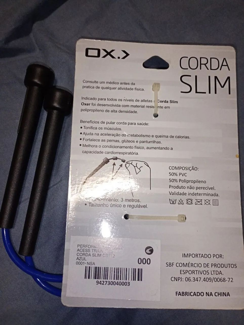 Vendo corda de pular profissional nova.Entrego - Foto 3