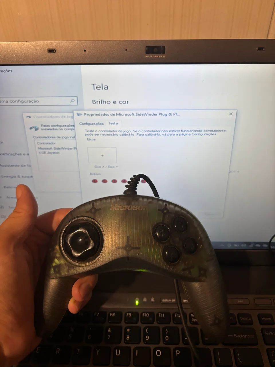 Controle Microsoft USB PluG E PlaY - Foto 4