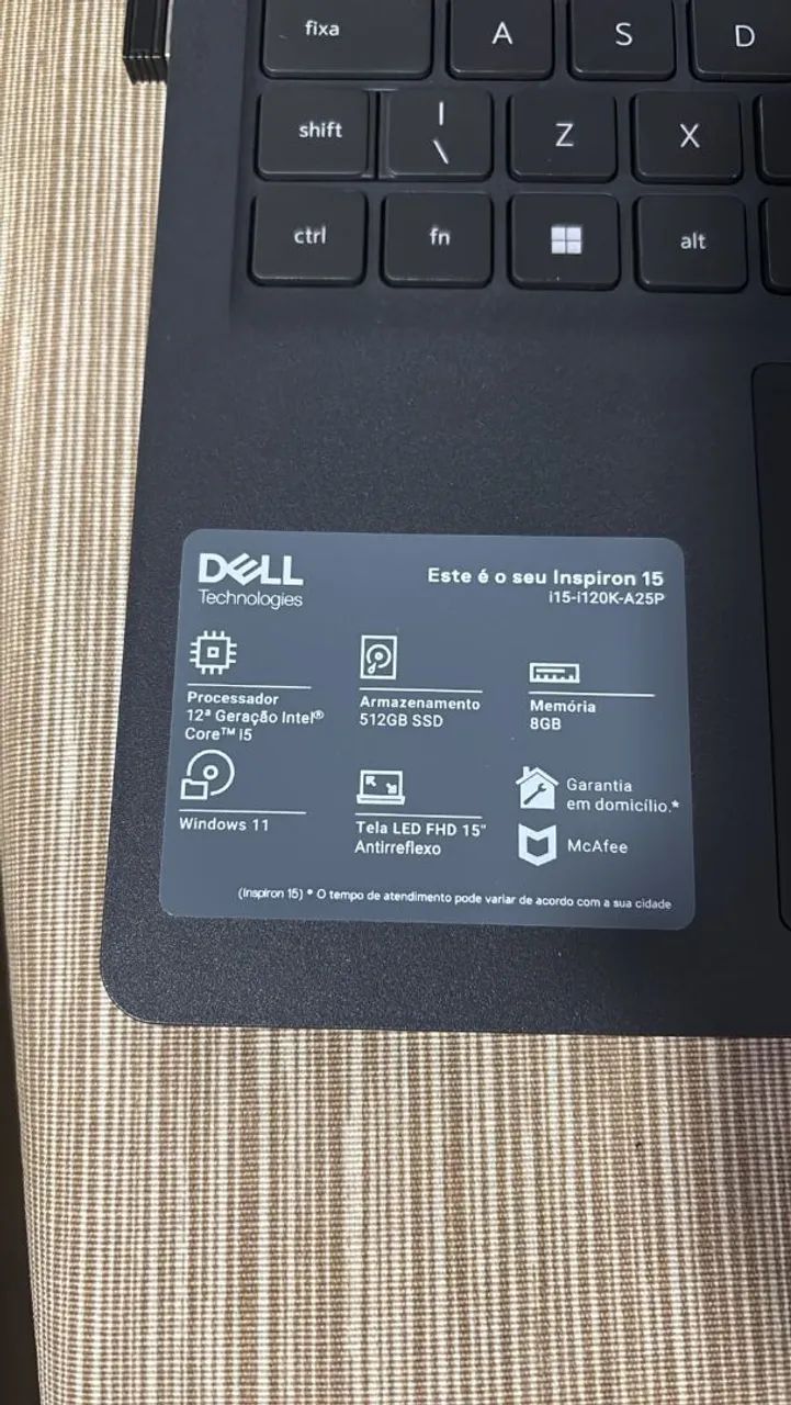 Vendo notebook Dell  - Foto 2