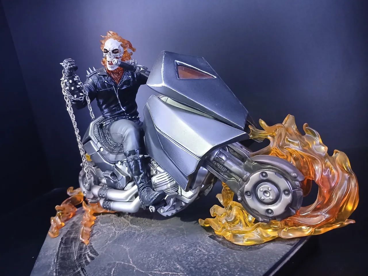 Ghost rider 1/10 iron studios  - Foto 2