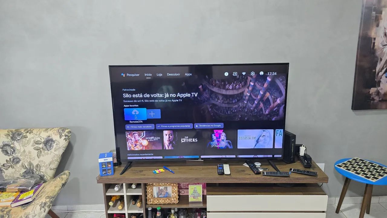 TV JVC 55" 4k Smart Android - Foto 5