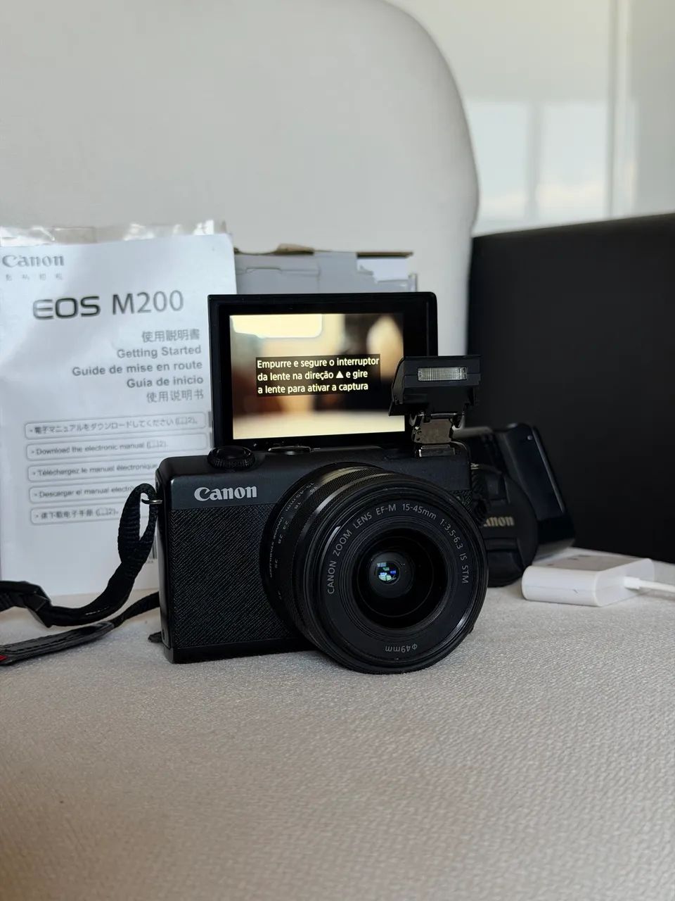 Câmera Canon EOS M200 - Foto 4