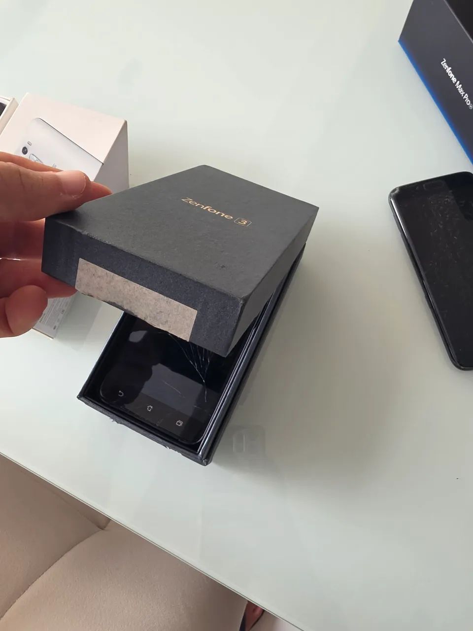Celulares Asus Zenfone Selfie e zenfone 3 quebrados - Foto 5