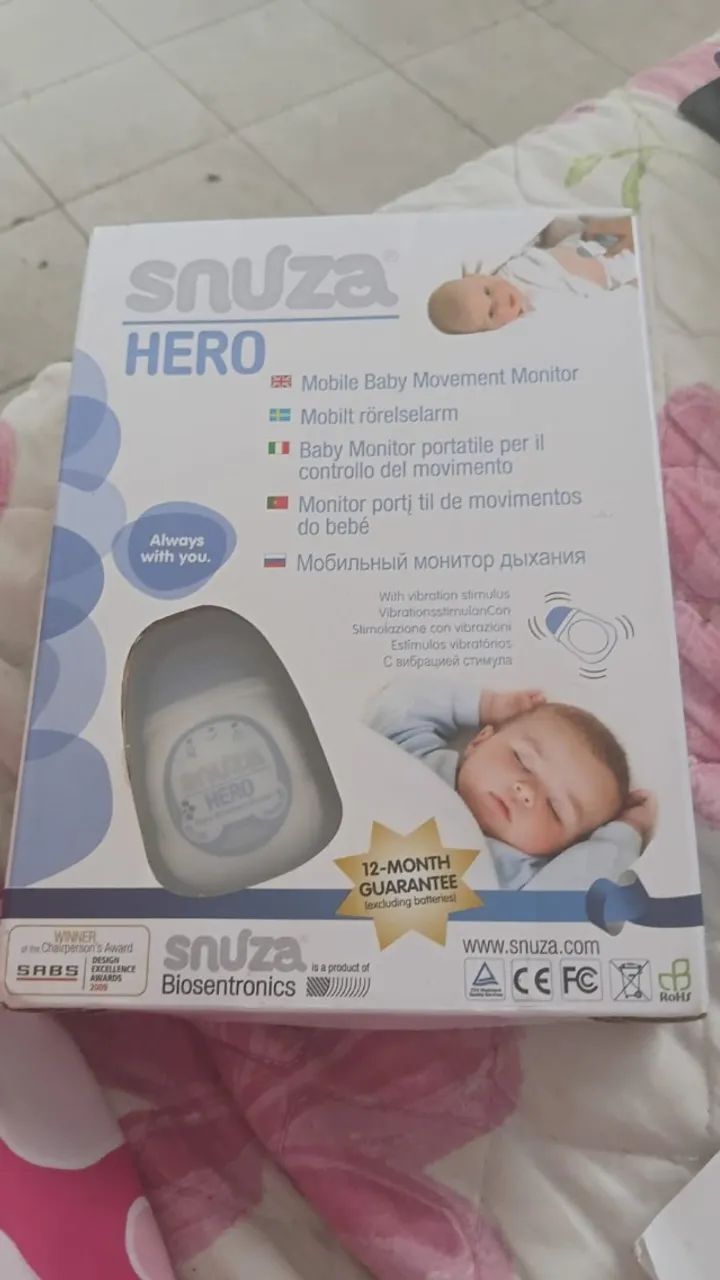 bebê Snuza Hero