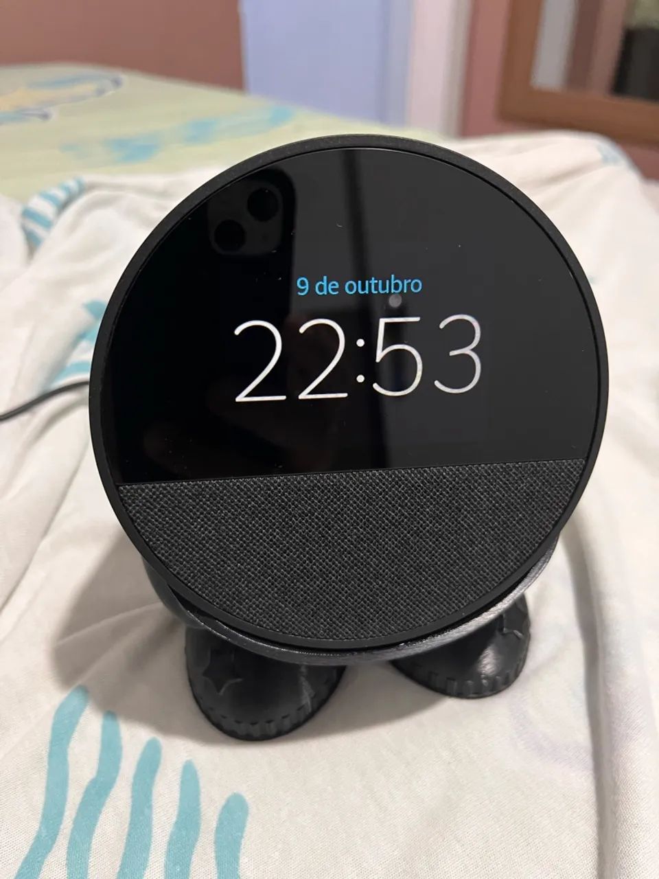 ECHO SPOT COM ALEXA 