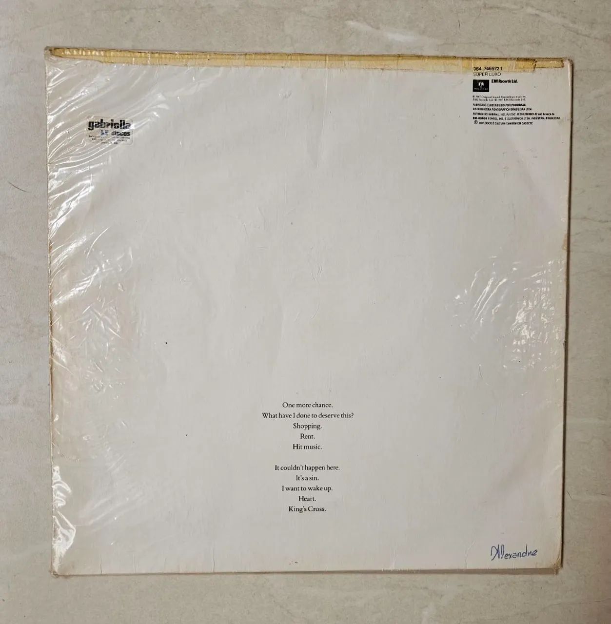 disco de vinil ((LP)) pet shop  boys - Foto 2